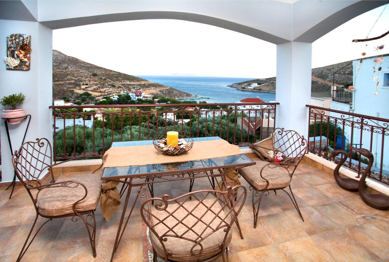 Вилла Nikis Seaside House Vlichadia Экстерьер фото